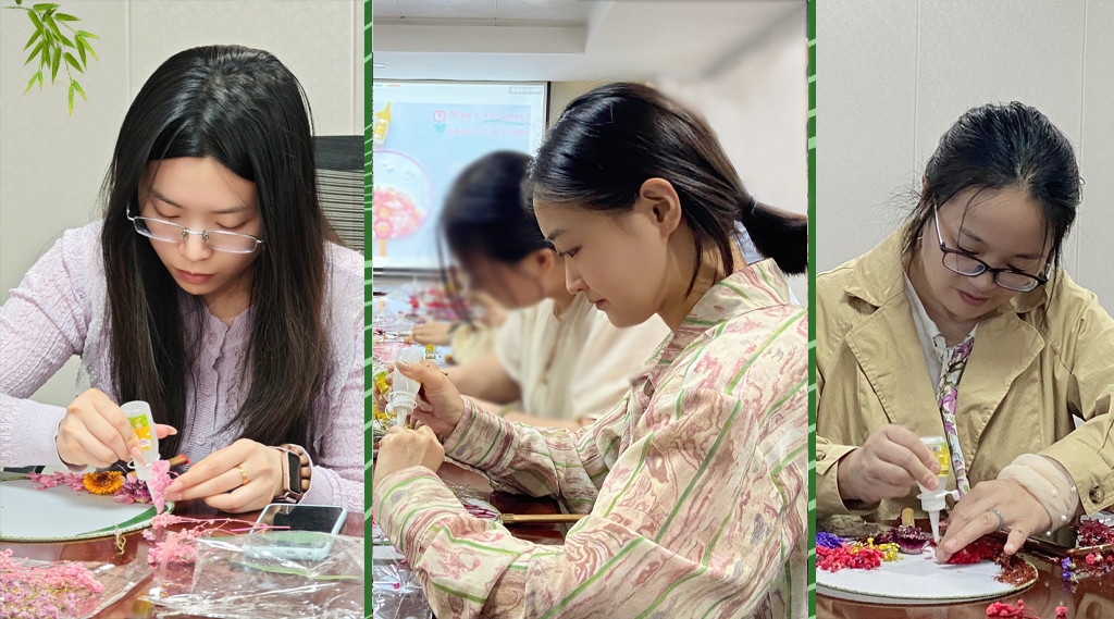 一花一世界 共祈安康|驰诚闲庄和游戏端午节花扇DIY活动精彩举办