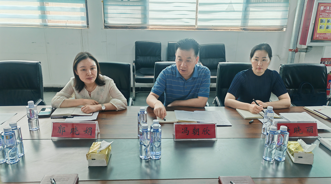 长葛市政协副主席冯朝欣带队莅临许昌驰诚调研 助力民营经济高质量发展